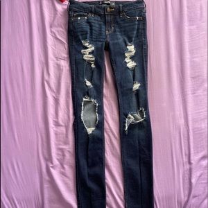 Hollister Super Skinny Low Rise Jeans